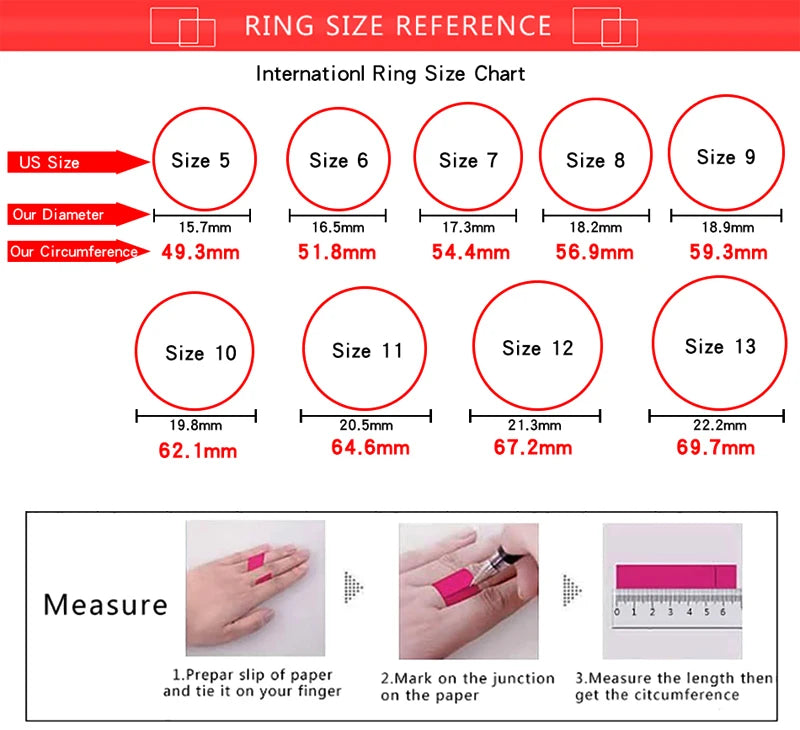 With Credentials Pure White Gold Color Tibetan Silver Rings for Women Round 8mm 2ct Cubic Zircon Rings Wedding Band Gift Jewelry